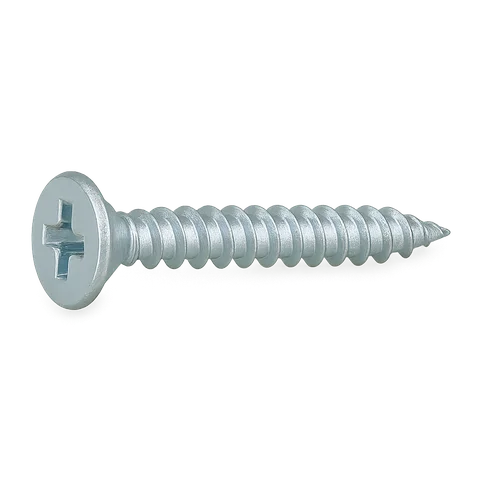 Саморез универсальный белый цинк 3,5х30 мм