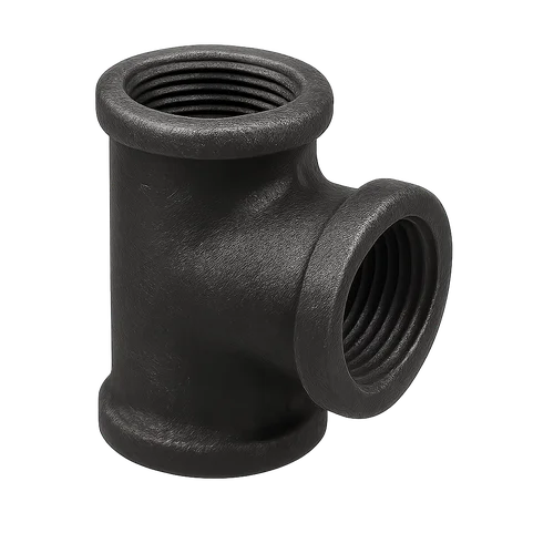 Тройник чугунный прямой Ду 25 1" ВР/ВР