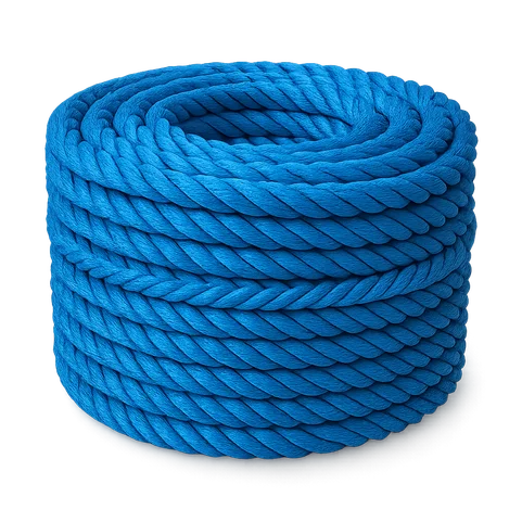 Канат полипропиленовый плетёный 8-ми прядный 40 мм