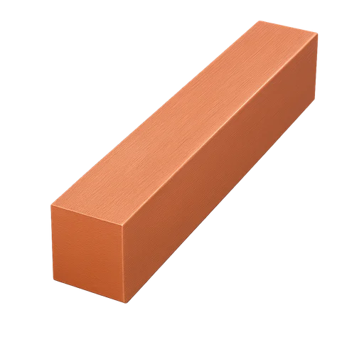 Квадрат медный 19х19 мм М1 ГОСТ 1535-2016