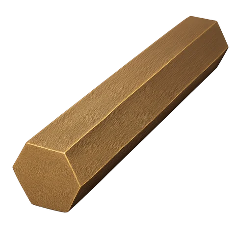 Шестигранник бронзовый 17 мм БрАЖ9-4